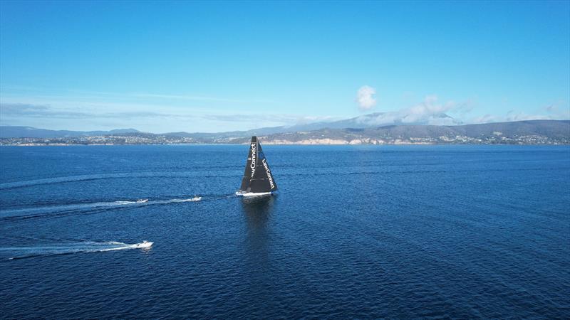 Hobart turns the weather on for LawConnect photo copyright Tony Lathouras taken at Royal Yacht Club of Tasmania and featuring the Maxi class