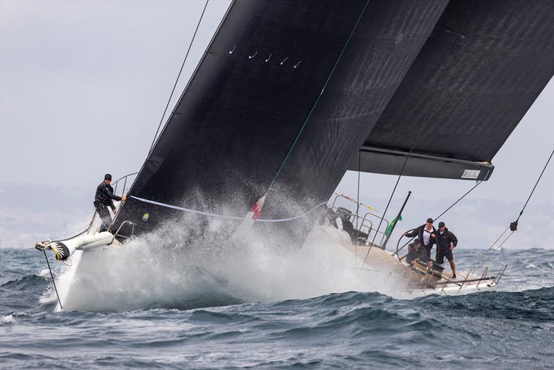 Bearing away on Galateia on day 2 of the IMA Maxi Europeans - photo © IMA / Studio Borlenghi 