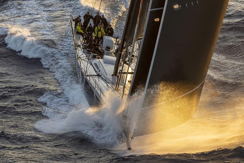 Black Jack at pace en route to the Giraglia rock - 2024 Loro Piana Giraglia photo copyright Loro Piana / Studio Borlenghi taken at Yacht Club Italiano and featuring the Maxi class