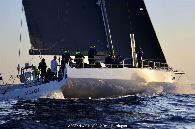 The Aegean 600 was the first major race for George Procopiou's fledgling team on Aiolos - photo © Deea Buzdugan