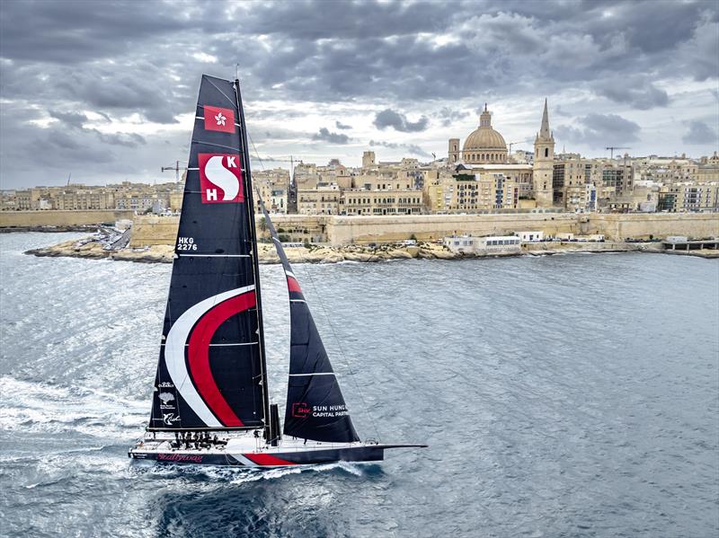 Off the Malta's striking capital Valletta, Scallywag claims line honours in the 2024 Rolex Middle Sea Race - photo © Rolex / Kurt Arrigo