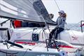 Kathrin Wagner helming her Tinka USA757 at the 2024 Melges 24 U.S. Nationals in Santa Barbara © Sharon Green