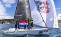 Mataran 24 CRO649 with Ivo Matic, Abte Botica, Mario Skrlj, Damir Civadelic and Max Carija are Corinthian champions - 2024 Melges 24 European Championship - Split, Croatia © JK Split / IM24CA / Zerograddinord