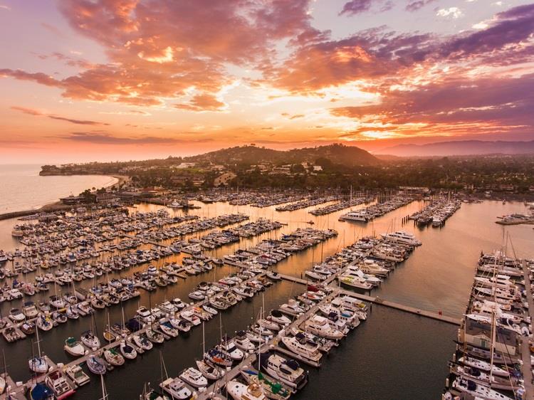 SBYC overlooks the Pacific Ocean and in close proximity to Santa Barbara harbor - photo © U.S. Melges 24 Class Association