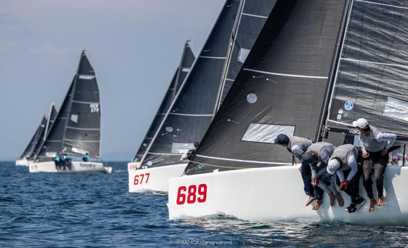 Michele Paoletti's Strambapapa (ITA), in the hands of Leonardo Centuori this season - 2024 Melges 24 Marina Portoroz Regatta  - photo © IM24CA / Zerogradinord