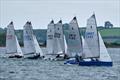 Fleet split tacks during the Allen Merlin Rocket Inlands at Bristol Corinthian © Patrick Blake