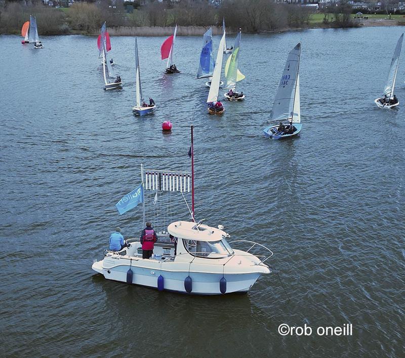 Merlin Rocket Allen South East Series 2023 Round 1 at Wembley photo copyright Rob O'Neill taken at Wembley Sailing Club and featuring the Merlin Rocket class