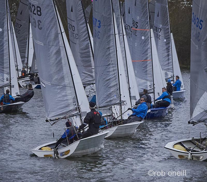 Merlin Rocket Allen South East Series 2023 Round 1 at Wembley photo copyright Rob O'Neill taken at Wembley Sailing Club and featuring the Merlin Rocket class