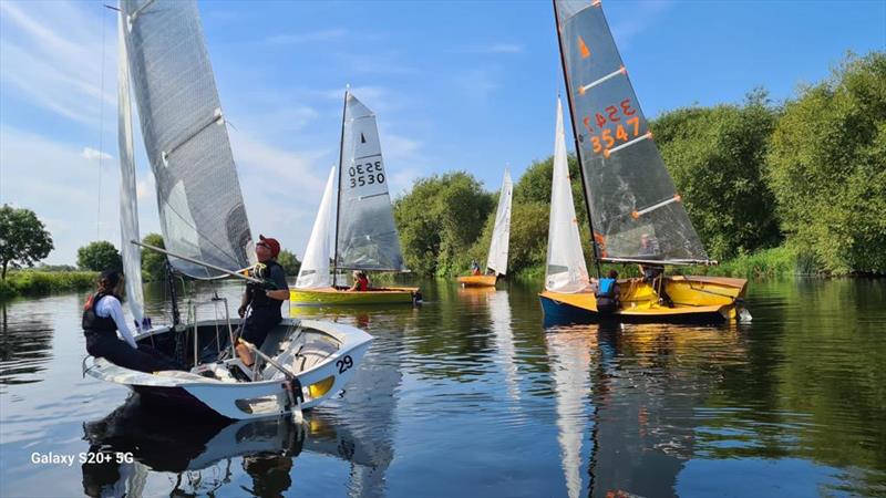 Merlin Rocket HD Sails Midland Circuit at Trent Valley photo copyright Trent Valley Sailing Club taken at Trent Valley Sailing Club and featuring the Merlin Rocket class