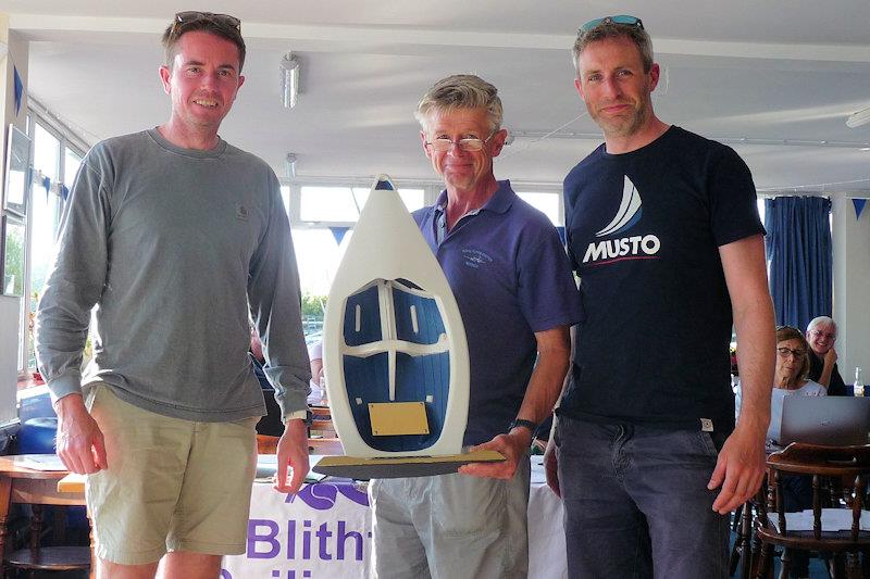 Ed Bradburn and Johny Coates with Alatair Reid (Rear Commodore) - HD Sails Midland Circuit event at Blithfield - photo © BSC