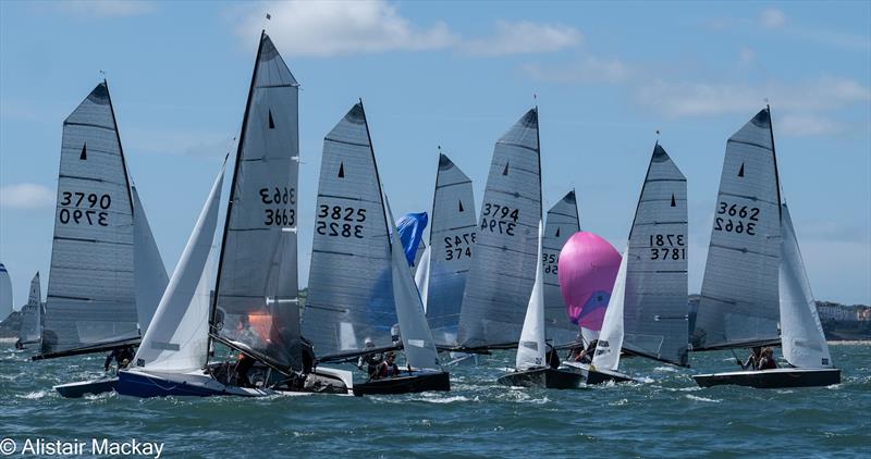 Merlin Rocket Nationals at Tenby Day 2 - photo © Alistair Mackay