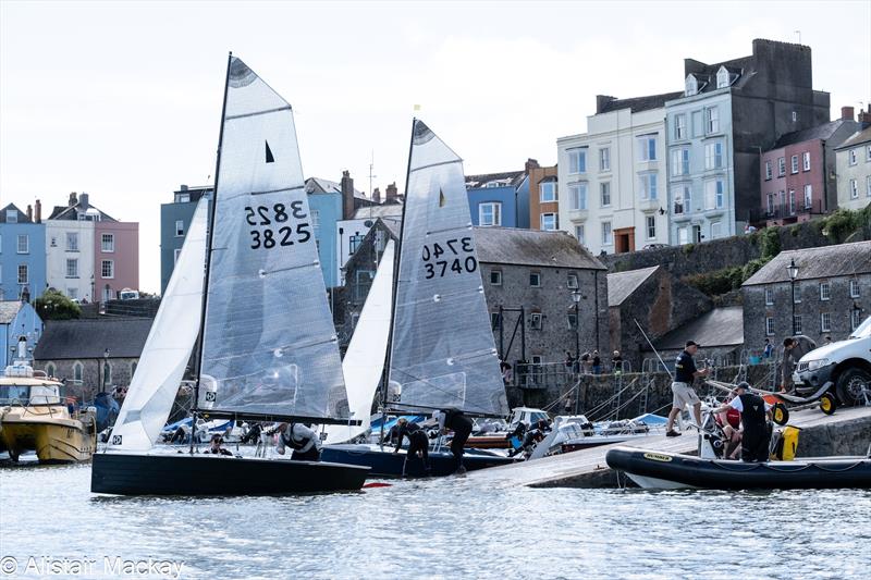 Merlin Rocket Nationals at Tenby Day 2 - photo © Alistair Mackay