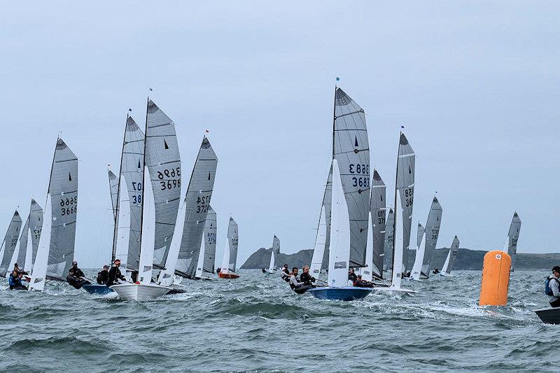 Merlin Rocket Nationals at Tenby day 1 - photo © Alistair Mackay