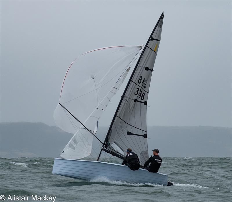 Merlin Rocket Nationals at Tenby day 3 photo copyright Alistair Mackay taken at Tenby Sailing Club and featuring the Merlin Rocket class