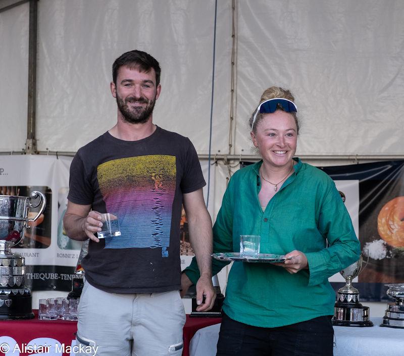 Merlin Rocket Nationals at Tenby Prize Giving photo copyright Alastair Mckay taken at Tenby Sailing Club and featuring the Merlin Rocket class