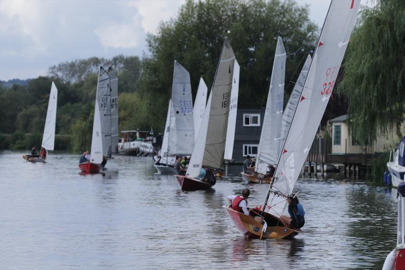 Craftinsure Silver Tiller, DeMay and Thames Series racing at Upper Thames photo copyright Philip Russell taken at Upper Thames Sailing Club and featuring the Merlin Rocket class