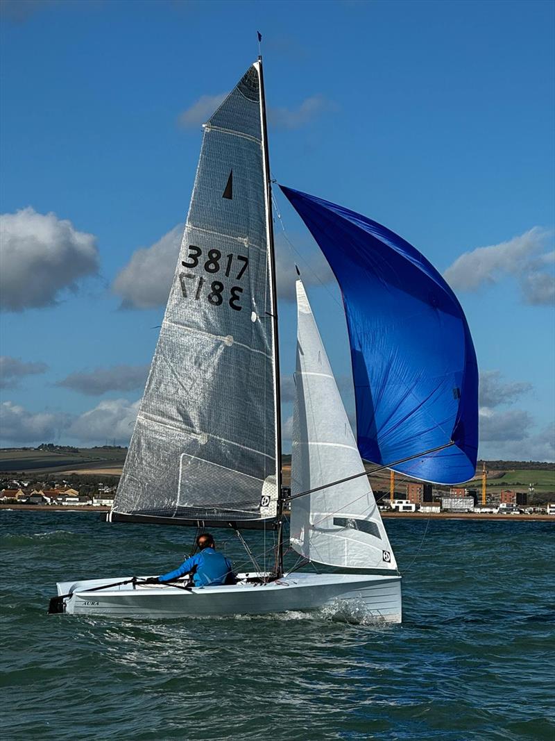 Huge supporters of the series Geoff and Helen Kimber during the 2024 Merlin Rocket Allen SE Circuit at Shoreham photo copyright David Larner, Louise Carr, Roland Whitehead taken at Shoreham Sailing Club and featuring the Merlin Rocket class