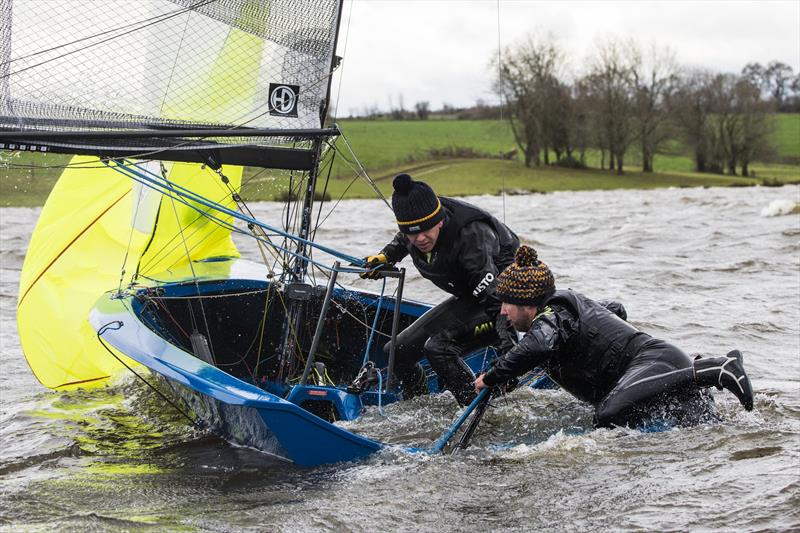 Blithfield Barrel week 2 was nearly cancelled due to Storm Darragh - photo © Phil Silver