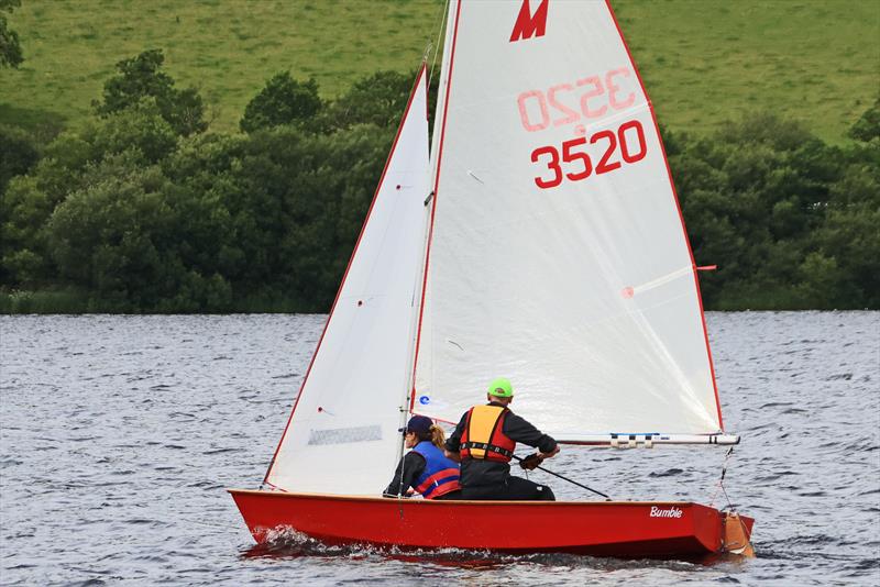 Simon and Julie Dolman - Border Counties Midweek Sailing Series event 4 at Llyn Tegid - photo © John Hunter