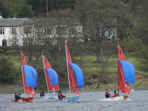 Mirrors on Ullswater photo copyright Pauline Thompson taken at Ullswater Yacht Club and featuring the Mirror class