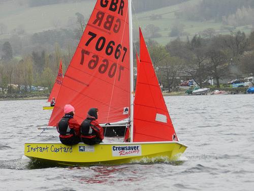 Mirrors on Ullswater photo copyright Pauline Thompson taken at Ullswater Yacht Club and featuring the Mirror class