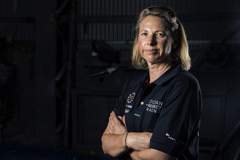 Rolex Sydney to Hobart Keryn McMaster part of the all female crew on OCEAN RESPECT RACING (Wild Oats X) photo copyright Andrea Francolini taken at Cruising Yacht Club of Australia