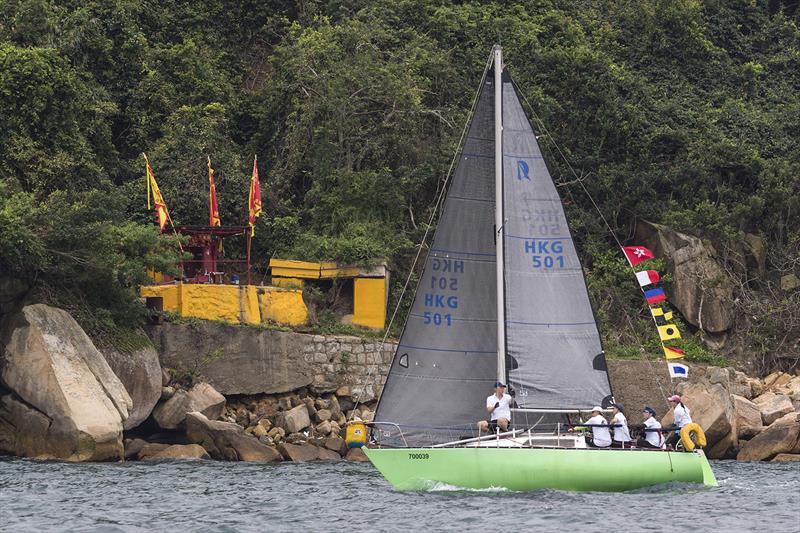 RHKYC Nations' Cup 2019: Helios (HKG) photo copyright RHKYC / Guy Nowell taken at Royal Hong Kong Yacht Club