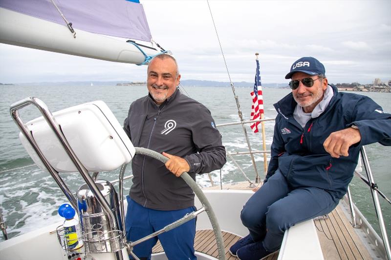 Marco Trombetti and Paul Cayard - photo © Sharon Green / ultimatesailing.com