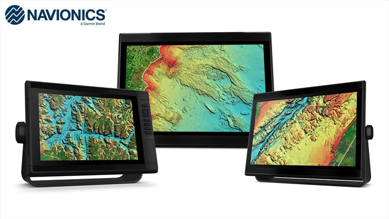 New Relief Shading for Navionics photo copyright Garmin taken at 