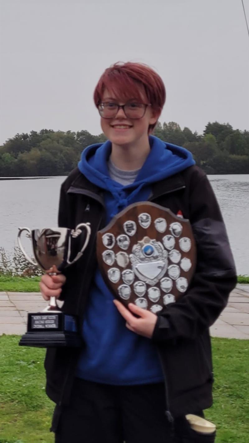 NEYYTs winner Kyla Baxter photo copyright NEYYT taken at Ripon Sailing Club