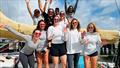 The College of Charleston Sailing Team's home base is at the heart of Charleston Race Week at Patriots Point dock activity © Joy Dunigan / CRW2023