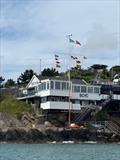 South Caernarvonshire Yacht Club during Abersoch Dinghy Week 2024 © Charlotte Pinnington, Jerry Ibberson, Paul Cullen