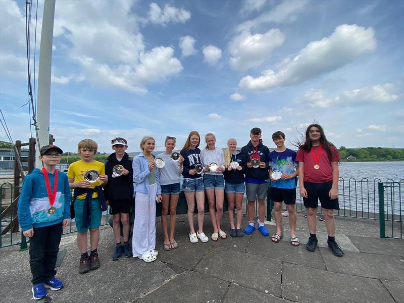 North West Youth and Junior Travellers winners at Hollingworth Lake - photo © Rhiann Bramwell