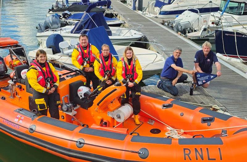 Poole Lifeboat Crew - RNLI 200 Pursuit Race for VPRS fleet in Poole Bay photo copyright Rhy Parry taken at Royal Motor Yacht Club, England