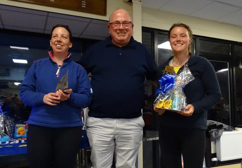 Ladies Race winners in the 2024 Leigh & Lowton S2S Event photo copyright L&LSC taken at Leigh & Lowton Sailing Club