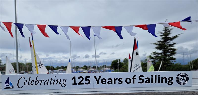 Blackwater Sailing Club 125th Anniversary Celebrations Banner - photo © Tracy Haigh