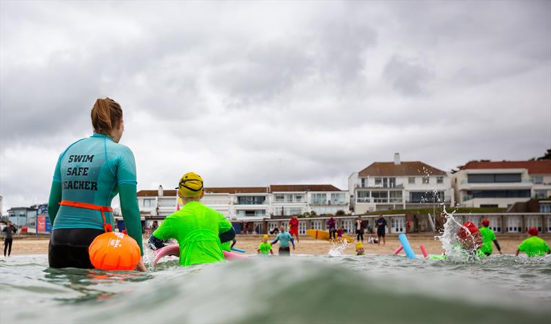 Children enjoying a Swim Safe session photo copyright RNLI / Nathan Williams taken at Royal Yachting Association