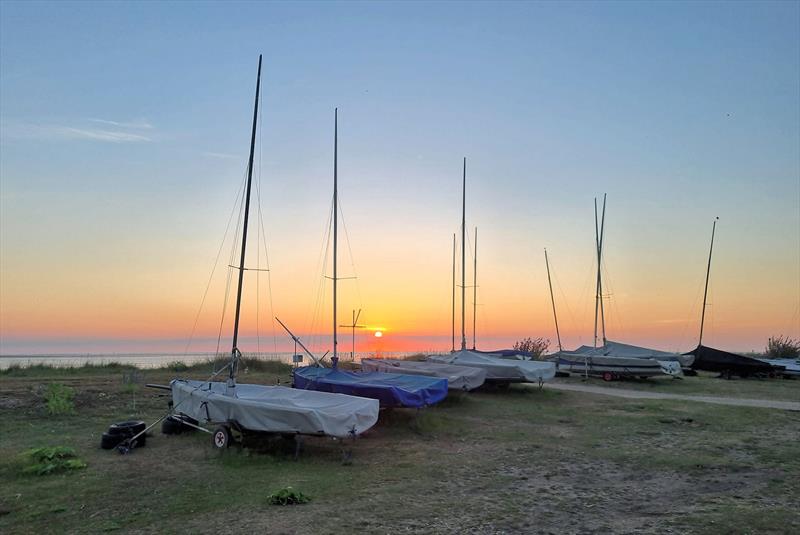 Snettisham Beach SC sunset - photo © SBSC