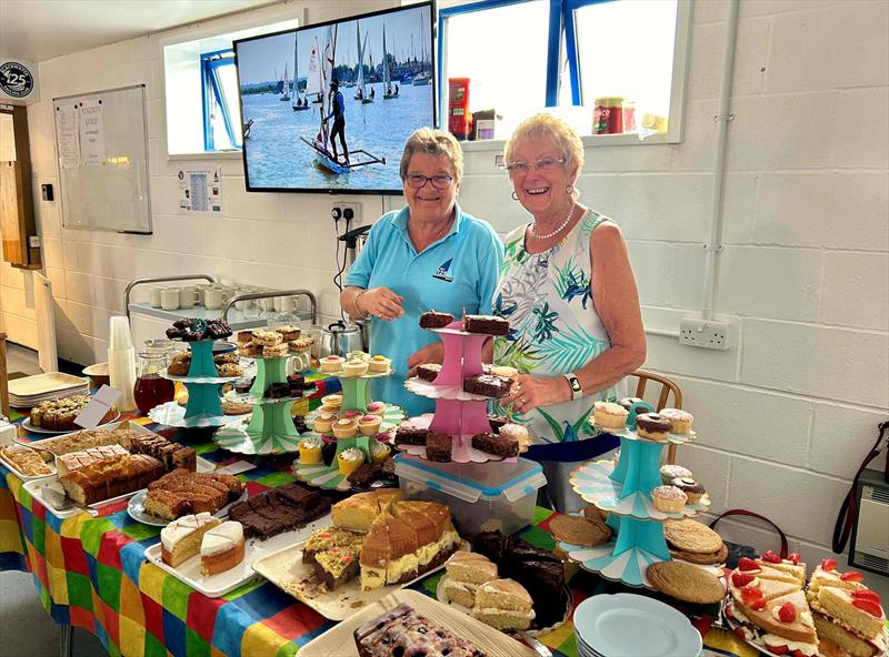 Regatta Cakes at the Blackwater Sailing Club 125th Anniversary Regatta (l-r) Marilyn Sinclair and Barbara Appleby photo copyright Gay Ayton taken at Blackwater Sailing Club