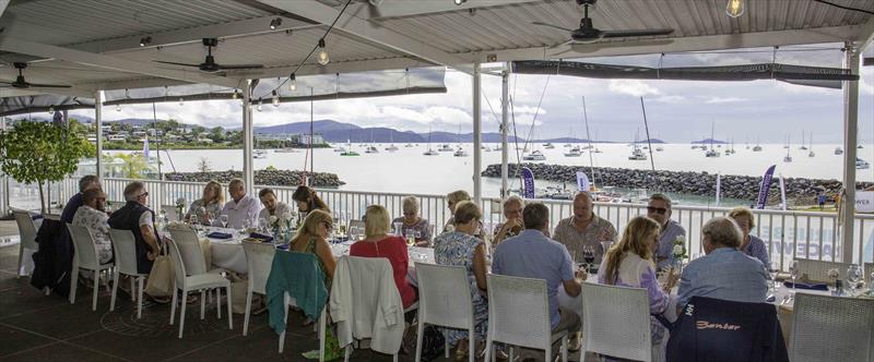 Ainslie Allen was among those at the Long Lunch at WSC yesterday - 2024 Ocean Dynamics and Mount Gay Airlie Beach Race Week photo copyright VAMPP Photography taken at Whitsunday Sailing Club