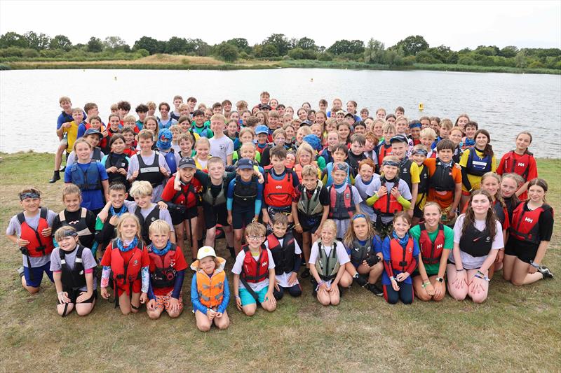 Blackwater Sailing Club Cadet Week photo copyright Anna Lau and James Torrance taken at Blackwater Sailing Club