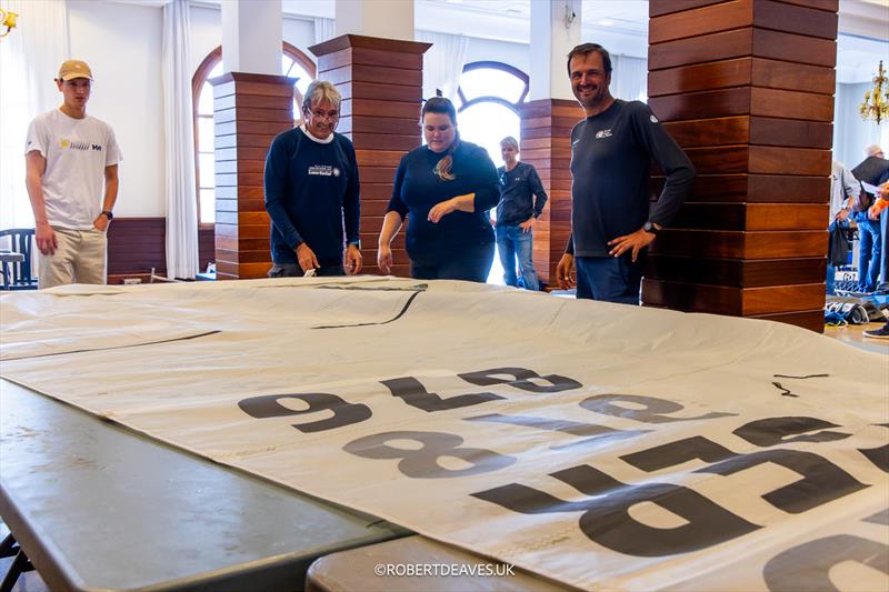 Sail checks - photo © Robert Deaves / www.robertdeaves.uk