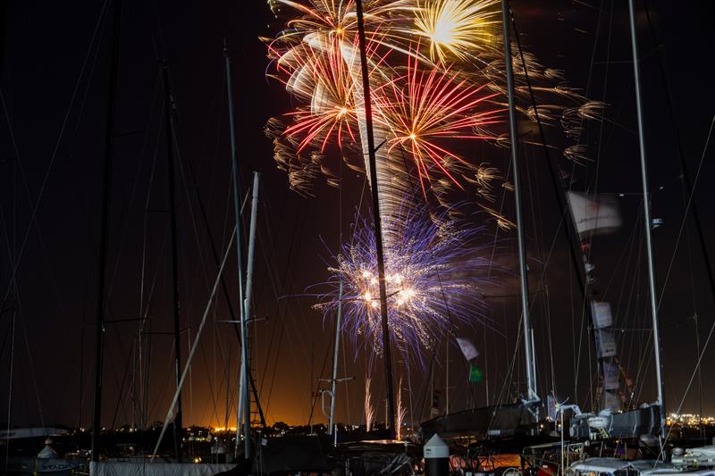 Fireworks at the Festival of Sails - photo © Michelle Cail