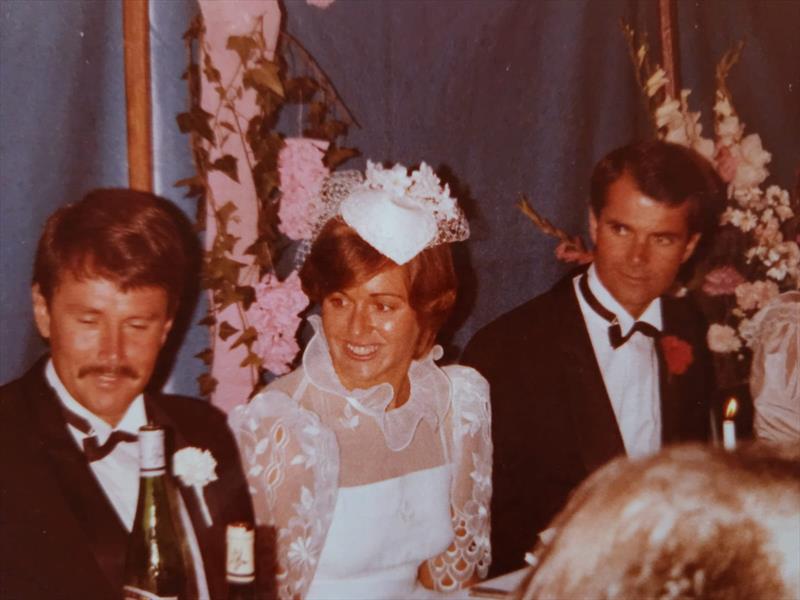 Peter Shipway delivering the best man speech at Bray's wedding - photo © Gordon Bray