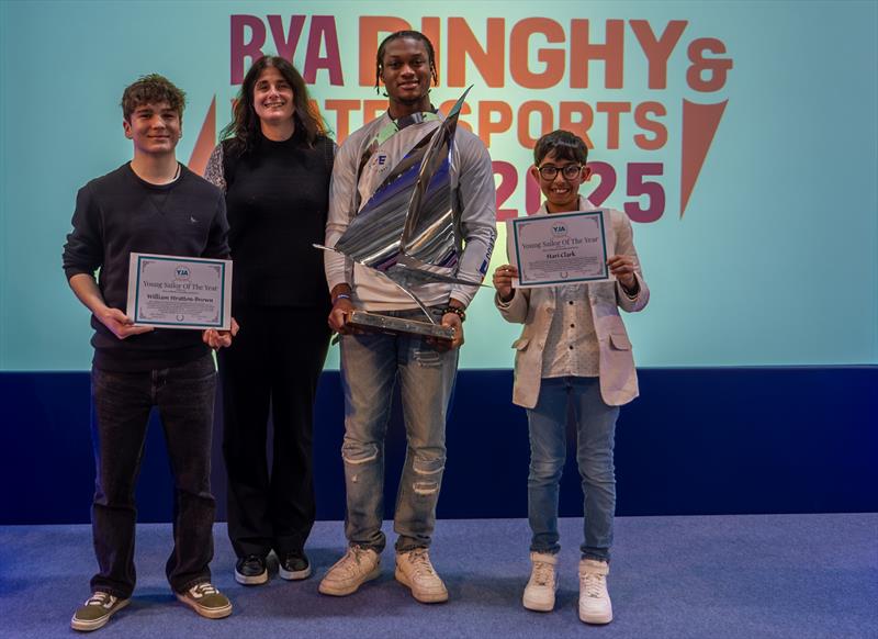 YJA Young Sailor of the Year Finalists and Winner with Katy Stickland - photo © Kaia Bint Savage