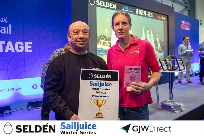 Seldén Sailjuice Winter Series Prize Giving: 1st Lady, Megan Pascoe (2.4mR) - photo © Tim Olin / www.olinphoto.co.uk