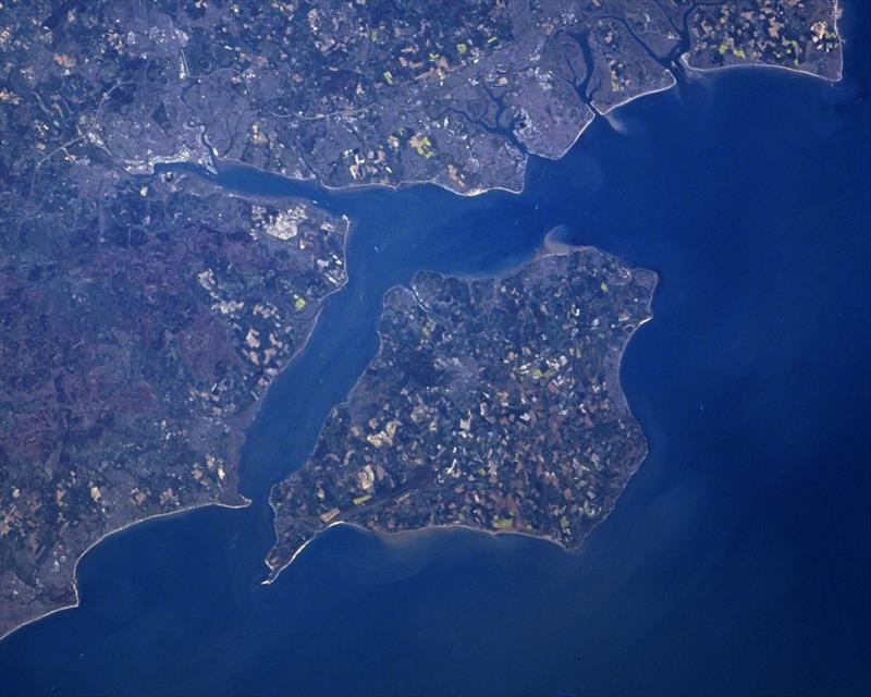 The Solent and adjacent waters - photo © Wikipedia