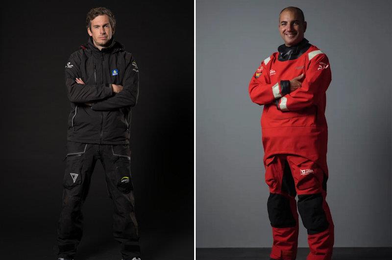 Musto ambassadors Charlie Dalin and Damien Seguin - photo © Musto