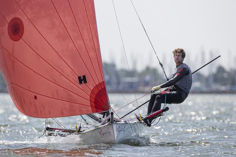 Rick Peacock, Musto Performance Skiff (GBR) - 2019 Medemblik Regatta - Day 3 - photo © Sander van der Borch