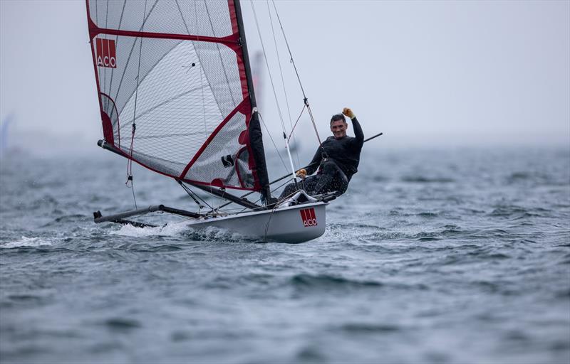 Jamie Hilton - Day 5 of the ACO 13th Musto Skiff 2024 Worlds at the WPNSA - photo © Michael Oliver